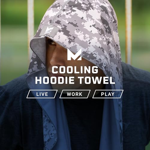 MISSION Evaporative Cool Technology Hood Towel - Sports and Fitness