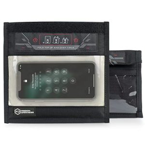 Mission Darkness Window Faraday Bag: Device Shielding for Law Enforcement and Military, Travel, and Data Security // Ant