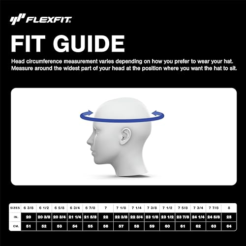 Flexfit Men's Comfortable Melange Stretch Mesh Cap for Casual Wear and Sports Flexfit Men's Stylish Melange Stretch Me