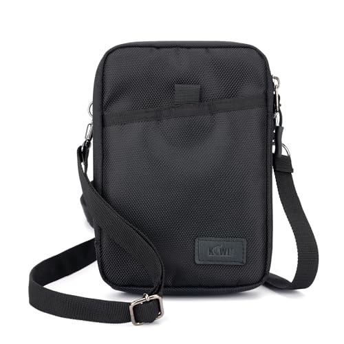 KIWIFOTOS Travel Cell Phone Pouch Belt Pouch for iPhone 16 15 14 Pro Max KIWIFotos Dual Phone Holster Crossbody Bag for