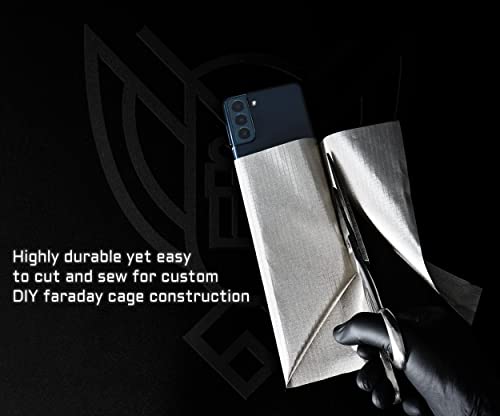 ~ Diamond Form Faraday Fabric High-Shielding Signal Blocking for 5G Signal Protection~ | ~ Diamond Form High-Shielding