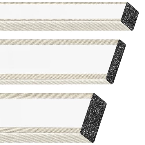 TitanRF Faraday Foam Gasket for RF Enclosures - High-Shielding Conductive Fabric Covered Adhesive Backing, 90"L x 0.75"W