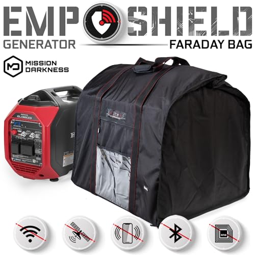 Mission Darkness Revelation EMP Armor for Generators & Electronics - Military-Grade Faraday Bag - Preppers & Military Pe