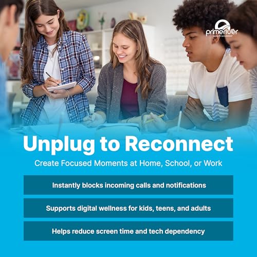 Faraday Bag Black - Anti-Theft & Distraction-Free Signal Blocking Pouch | RFID Protection for Phones, Keys & Cards | Fir