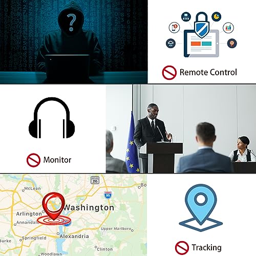 4 Pack Faraday Bags for Laptops & Phones, Anti-Theft & Tracking Protection, Waterproof & Fireproof, RFID Signal Blocker