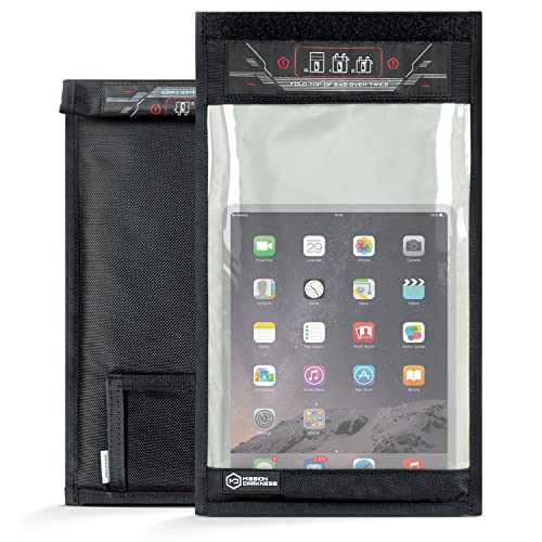 Mission Darkness Window Faraday Bag - Device Shielding for Law Enforcement & Military, Travel & Data Security, EMP Prote