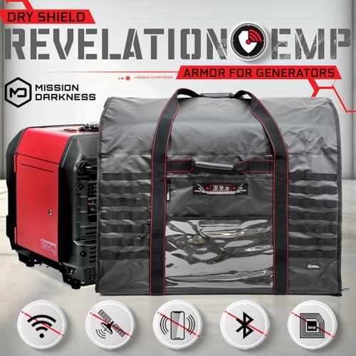 Mission Darkness Dry Shield Revelation Military-Grade Waterproof EMP Armor for Generators | Mission Darkness Dry Shield