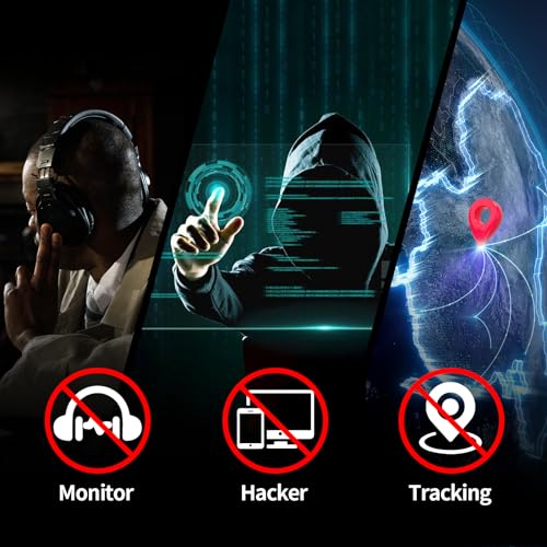 Faraday Bags EMP Proof 4 Pack Anti-Tracking Key Fob Protector for Phones & Laptops & Tablets & Car Keys - Fireproof & Wa