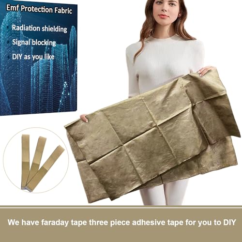 Farday Fabric Military Grade Wireless Shield Material for Radiation Reduction and Signal Blocking | Farday Cage DIY Far