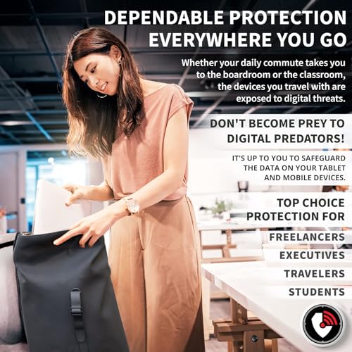 Mission Darkness FreeRoam Faraday Backpack - Stylish, Durable, and Water-resistant Bag with RF Blocking Liner, Padded La