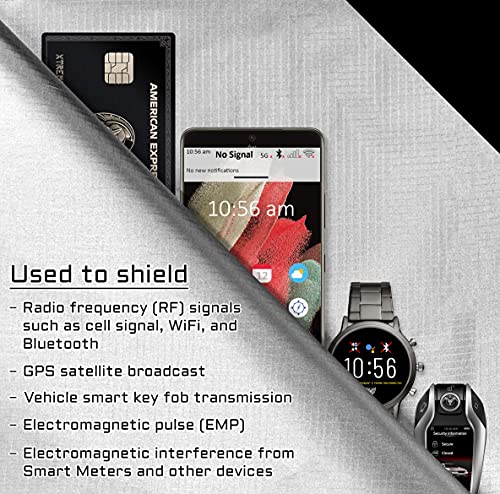 ~ Diamond Form Faraday Fabric High-Shielding Signal Blocking for 5G Signal Protection~ | ~ Diamond Form High-Shielding