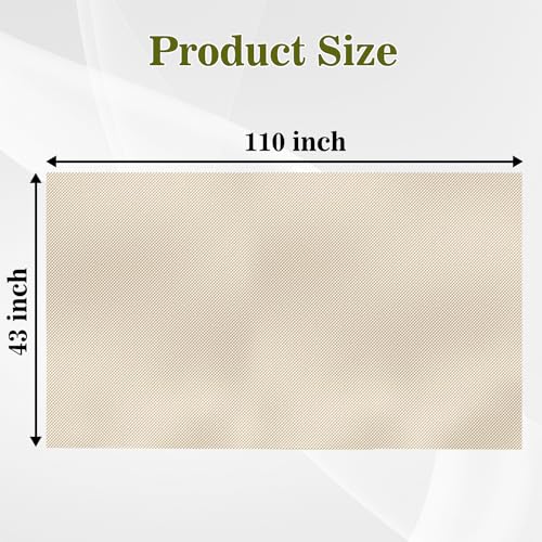 Faraday Fabric for Protection: Heavy-Duty 43x110 Inch Protective Coverings | Faraday Fabric for Protection: Ideal for E