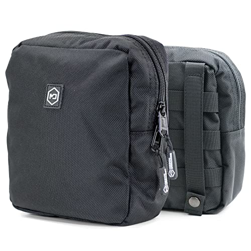 Mission Darkness MOLLE Faraday Pouch for Military-Grade RF Signal Blocking and Data Privacy | Mission Darkness MOLLE Fa