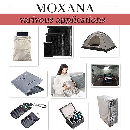 Faraday Fabric Kit Multi-Purpose Signal Blocking Cloth for DIY Projects