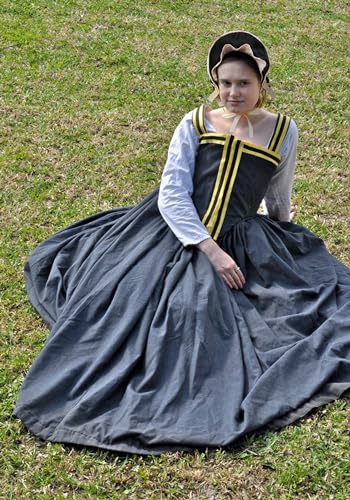 FURPHI Victorian Bonnet Colonial Hat with Lace for Women Sun Protection | FURPHI Colonial Hat with Lace Tea Party Costu