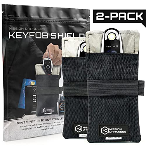 Mission Darkness RF Shielding Faraday Bag for Phone and Laptop Anti-Tracking Hacking Spying Mission Darkness EMF Reduc