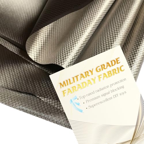 Faraday Fabric Military Grade Nickel Copper Signal Blocking Cloth 3 Yard For EMI Protection | Military Grade Nickel Cop