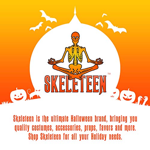 Skeleteen Colonial Black Tricorn Hat for Historical Costumes - Revolutionary War Deluxe Hat with Gold Trim