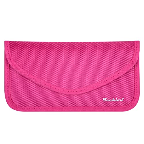 Signal Blocking Bag, Techion RFID Faraday Bag Shield Pouch Wallet Case for Cell Phone and Car Key FOB - Privacy Protecti