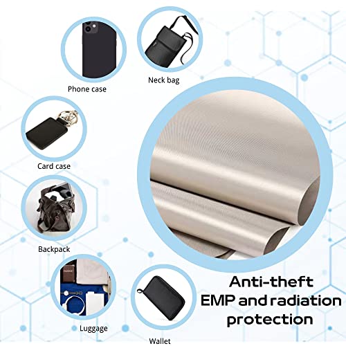 Faraday Fabric Copper Material for Home WiFi Protection | DIY Copper Faraday Cloth for Home Signal Protection | Faraday