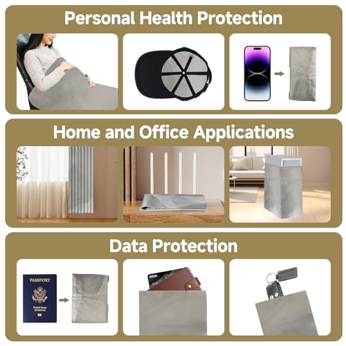 Faraday Fabric Faraday Cloth for EMF Protection - Household Use - 3 yard - 43"X108" | Faraday Fabric Faraday Cloth - Sh