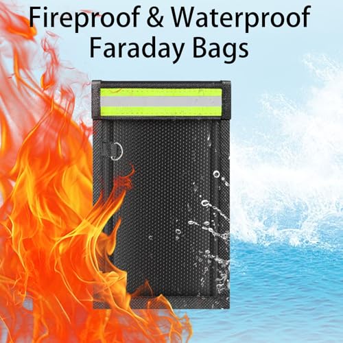 Yaokvide 2 Pack Faraday Bags for Phone & Car Keys Users | Yaokvide 2 Pack Faraday Bags for Phone & Car Keys Anti-Theft