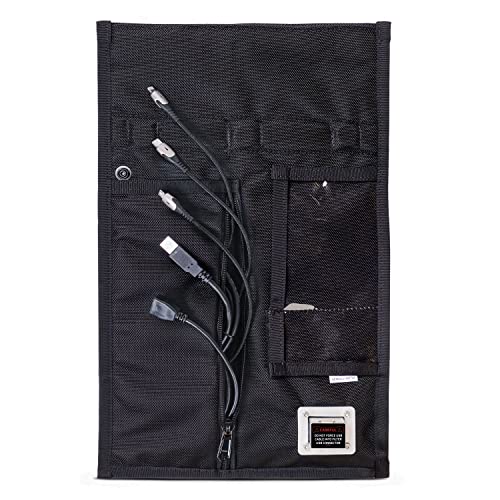 Mission Darkness Window Charge & Shield Faraday Bag for Phones: RF Signal Protection, Charging & Data Extraction for Tec