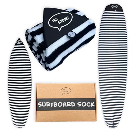 Stevie Surfboard Sock Cover - Light Protective Bag for Surfboards | Choose Size and Color