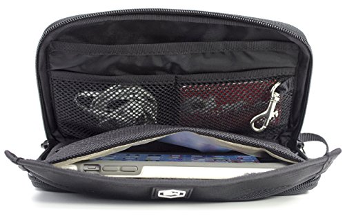 Mission Darkness Mojave Faraday Phone Bag - Signal-Blocking, Anti-Tracking, Anti-Hacking Travel Case Mission Darkness