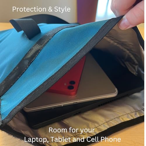 Anti-Theft Faraday Bags for Laptops, Tablets, Cell Phones, and Key Fobs - Ultimate Protection during Commute | Faraday