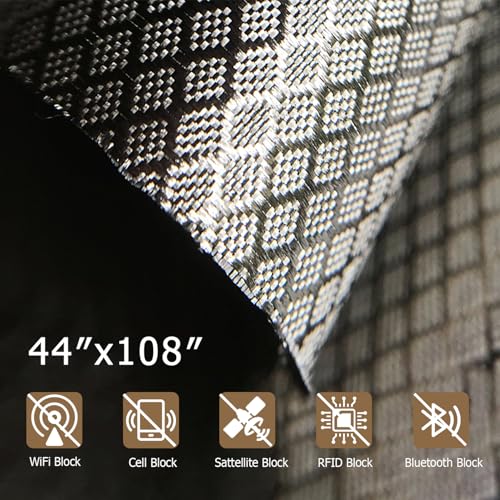 Faraday Fabric Military Grade Nickel Copper Signal Blocking Cloth 3 Yard For EMI Protection | Military Grade Nickel Cop