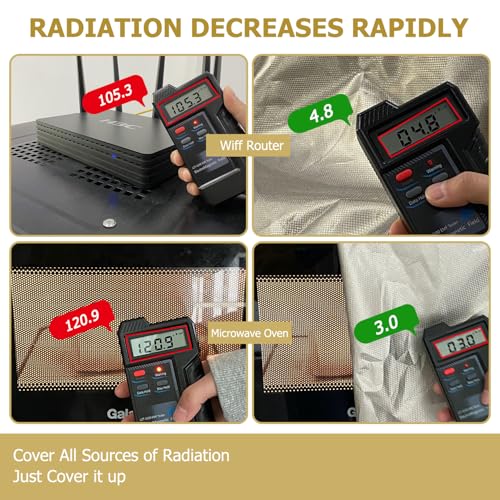 Faraday Fabric Military Grade Nickel Copper Signal Blocking Cloth 3 Yard For EMI Protection | Military Grade Nickel Cop