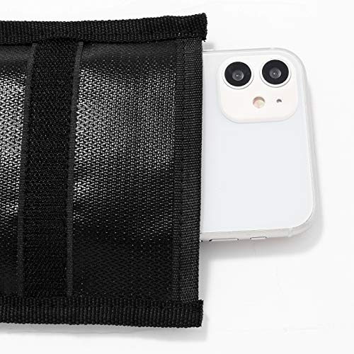 Upgraded Fireproof Waterproof Faraday Bags for Key Fob | Signal Blocking Bags for Key Fob - 2 Pack, 7.7 x |7 Inches | A