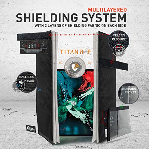 Mission Darkness Non-Window Faraday Bag for Tablets - Device Shielding for Law Enforcement and Military, Executive Priva