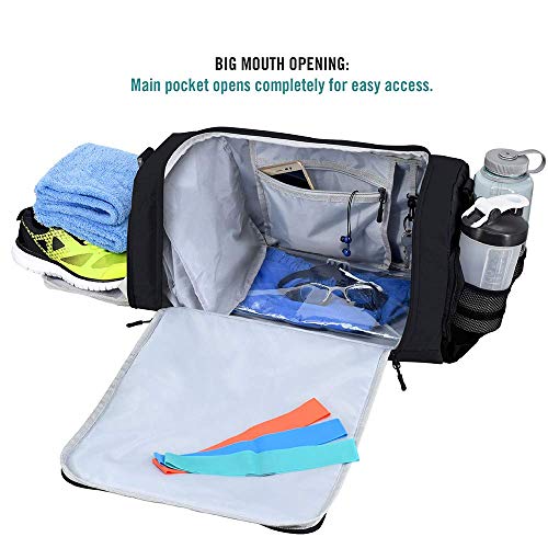 Ultimate Gym Bag |0: Durable Crowdsource Designed Duffel Bag for Athletes with 10 Optimal Compartments Ultimate Gym Bag