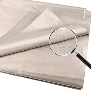 EMI & RF & RFID Shielding Faraday Fabric 44in W x 18ft L, Military Grade Signal Blocking Material | Military Grade EMI