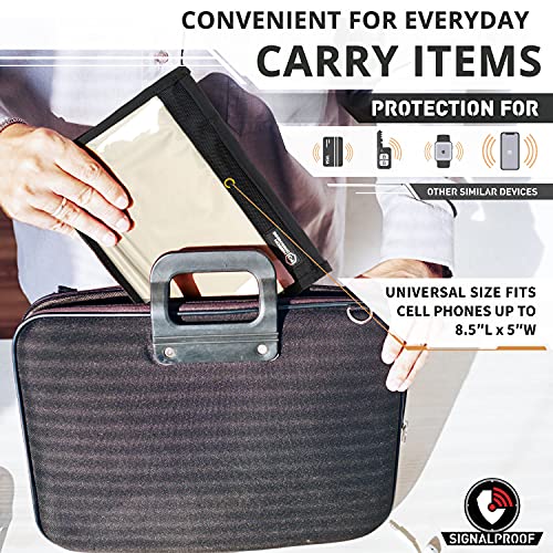 Mission Darkness Window Faraday Bag: Device Shielding for Law Enforcement and Military, Travel, and Data Security // Ant