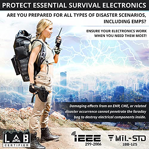 Mission Darkness Dry Shield Faraday Backpack 40L - Waterproof and Anti-Tracking | Mission Darkness Dry Shield Faraday B