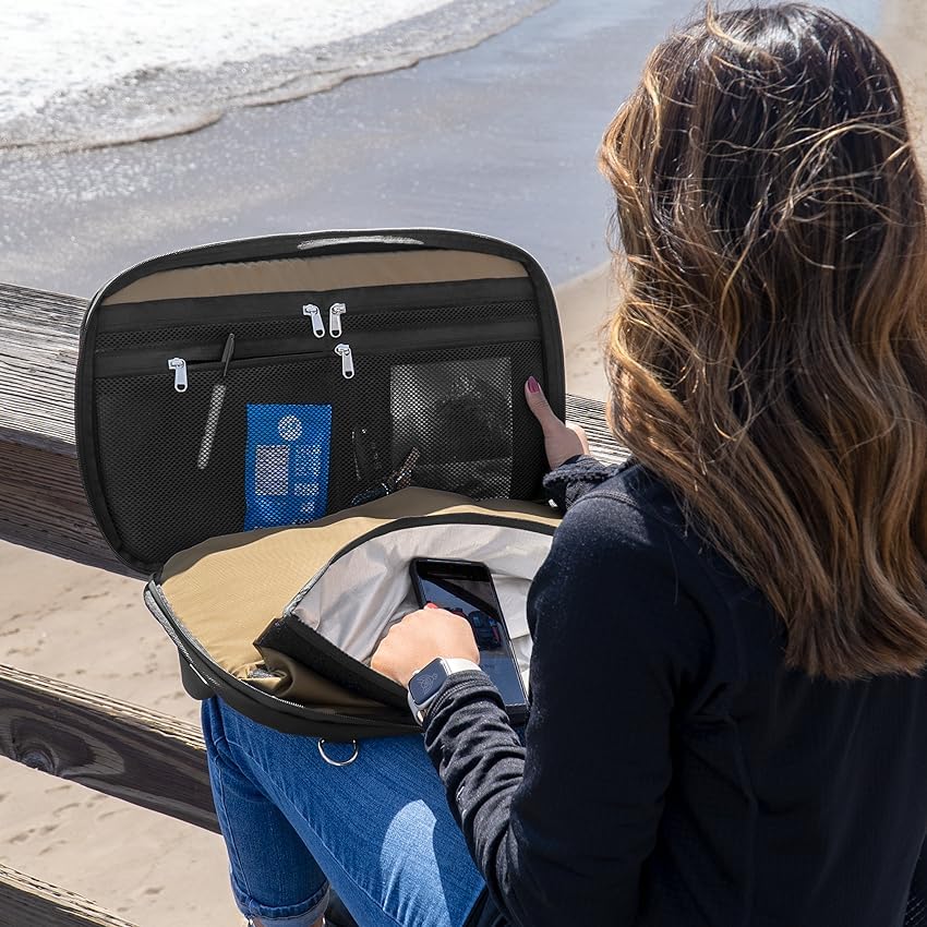 FLEX Faraday Bag for Laptops, Tablets, and Mid-Size Electronics - Tracking/Hacking Defense - For Tech Lovers - Protect Y