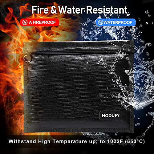 Fireproof & Waterproof Faraday Cage for Cell Phone Signal Jammer - Faraday Bags 9.8 x 11 Inches - Car RFID Signal Block