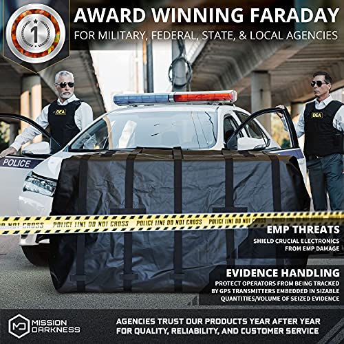 Mission Darkness Dry Shield Rapture Faraday Bag - Durable WaterproofCover for Generators and Extra-Large Electronics |